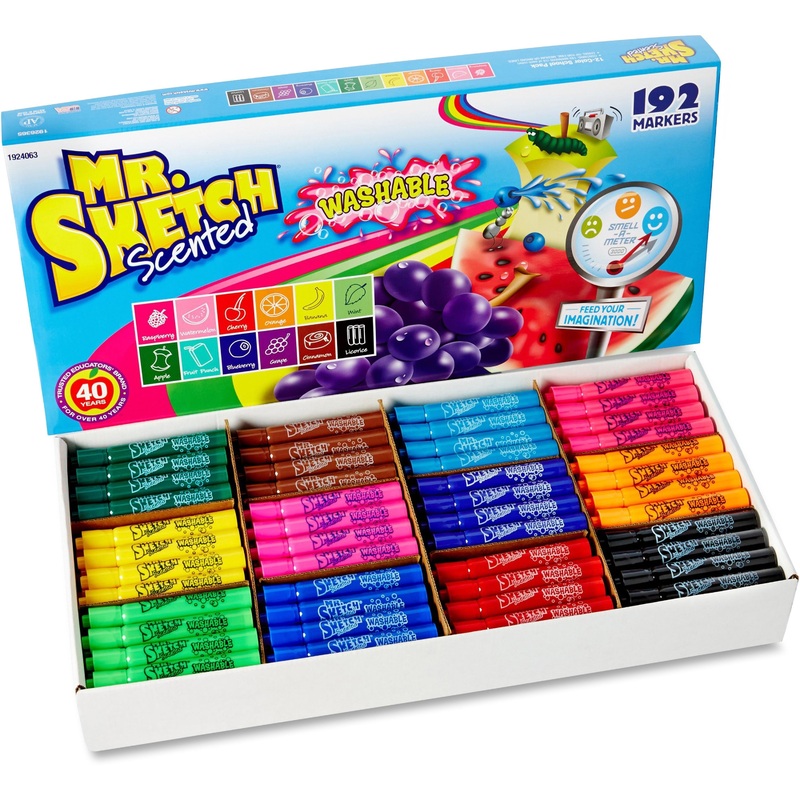 Mr. Sketch Scented Washable Markers – SAN1924063