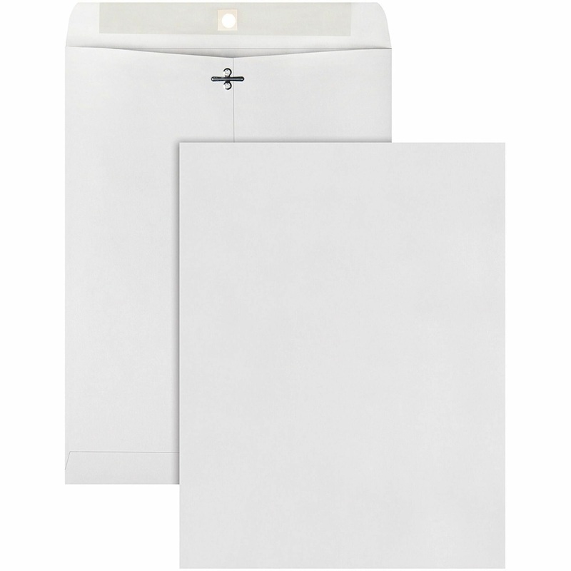 Quality Park 10 X 13 Clasp Envelopes with Deeply Gummed Flaps – QUA38597