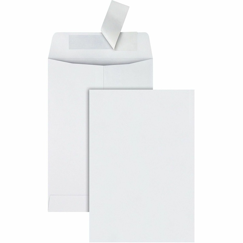 Quality Park 6-1/2 x 9-1/2 Catalog Mailing Envelopes with Redi-Strip Self-Seal Closure – QUA44334