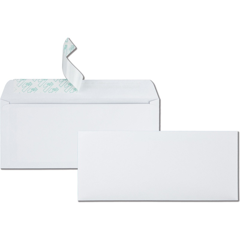 Quality Park No. 10 Business Envelopes with Redi-Strip Self-Seal Closure – QUA69022