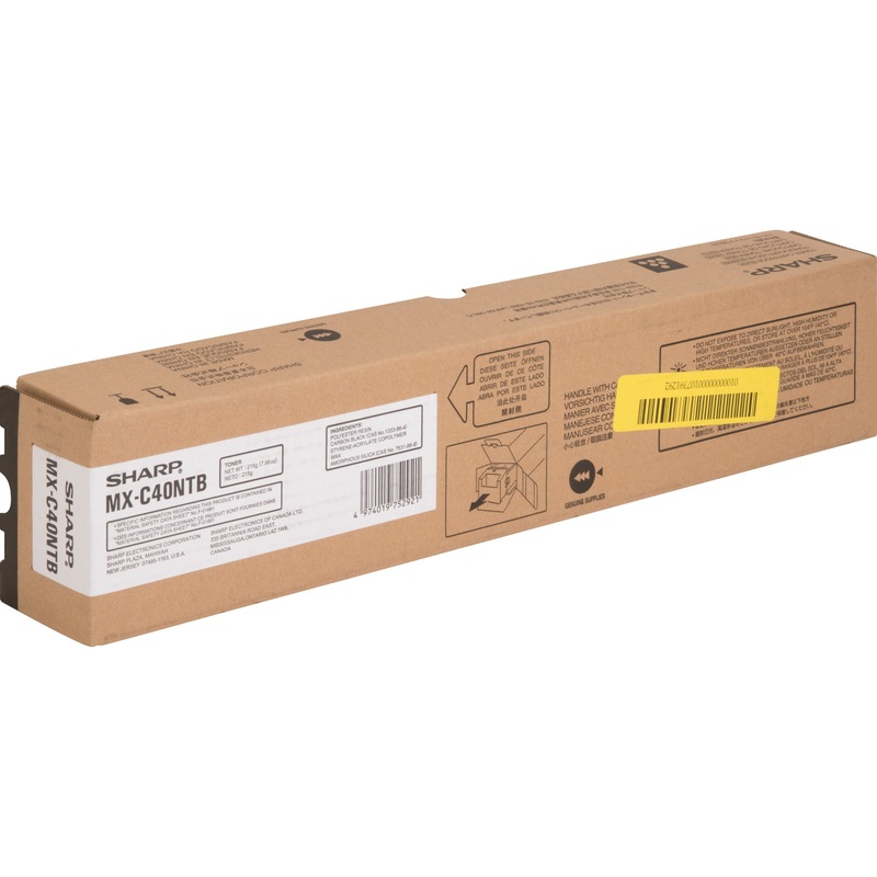 Sharp MX-C40NTB Original Toner Cartridge – SHRMXC40NTB