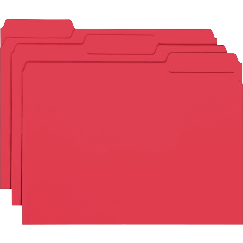 Smead 1/3 Tab Cut Letter Recycled Hanging Folder – SMD10267