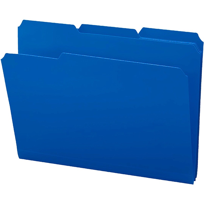 Smead 1/3 Tab Cut Letter Top Tab File Folder – SMD10503
