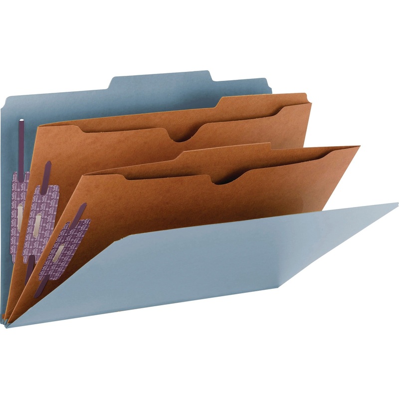 Smead Pocket Divider PressBoard Classification Folders – SMD19081