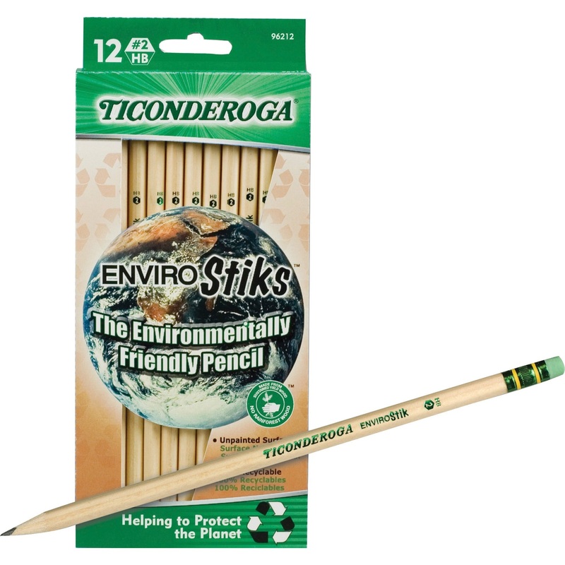 Ticonderoga EnviroStik Wood Pencils – DIX96212