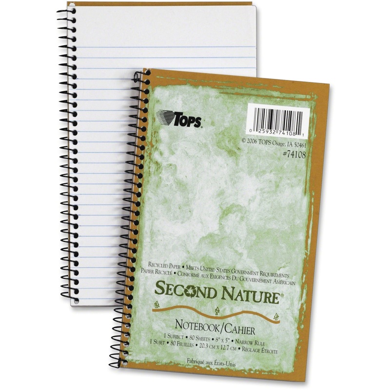 Tops Second Nature 1-Subject Notebook – TOP74108