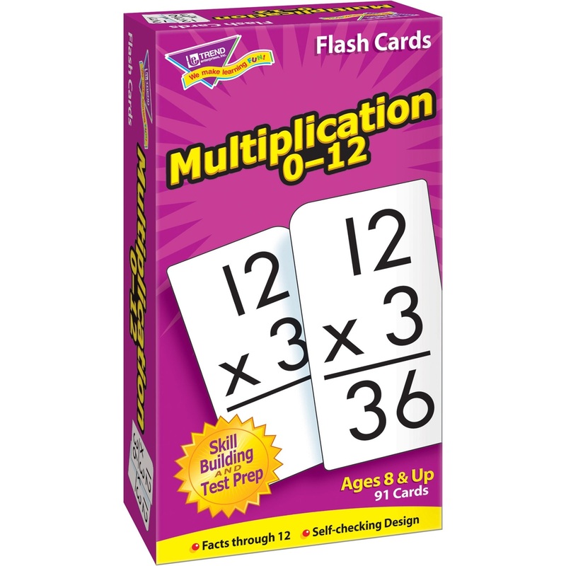 Trend Math Flash Cards – TEPT53105