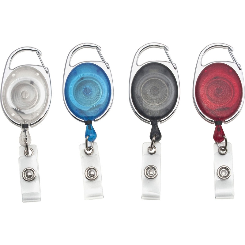 Advantus Retractable Carabiner-Style ID Reel – AVT75552