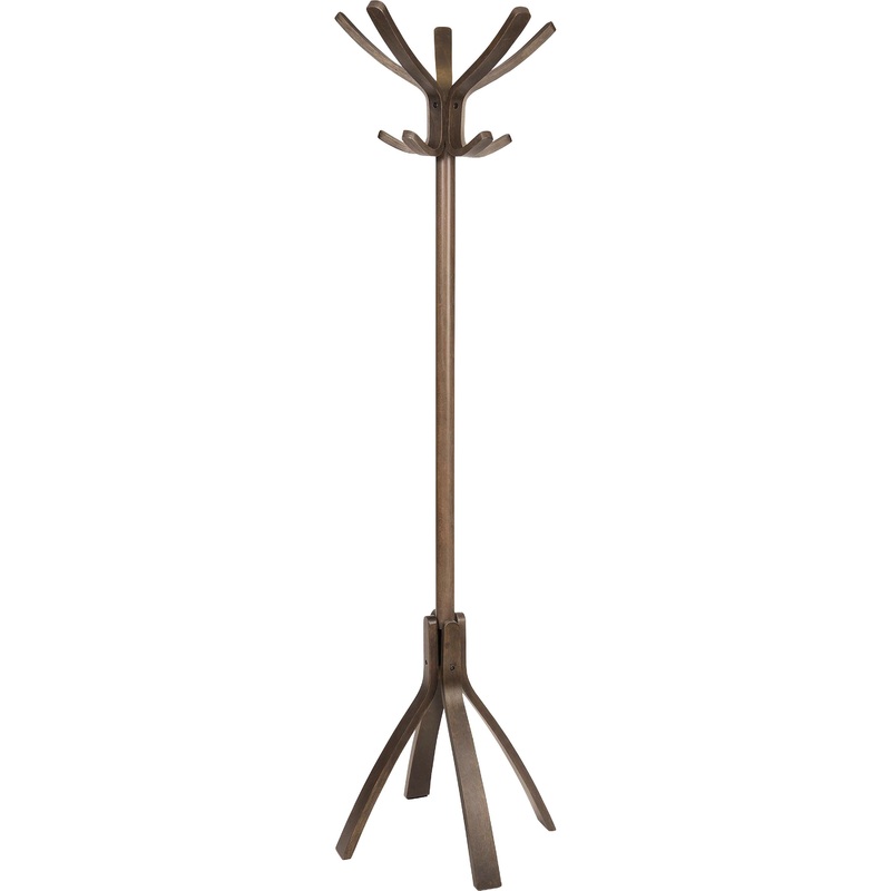 Alba High-capacity Wood Coat Stand – ABAPMCAFE