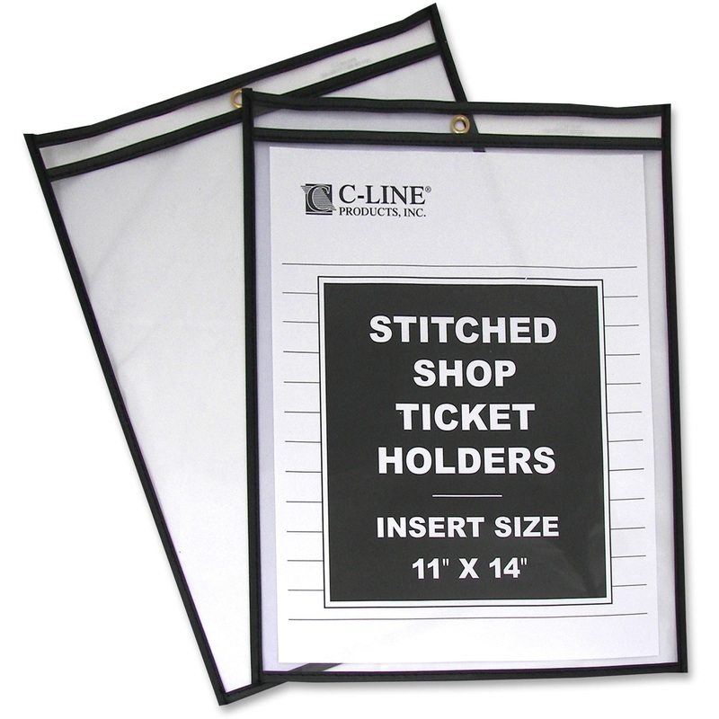C-Line Shop Ticket Holders, Stitched – CLI46114