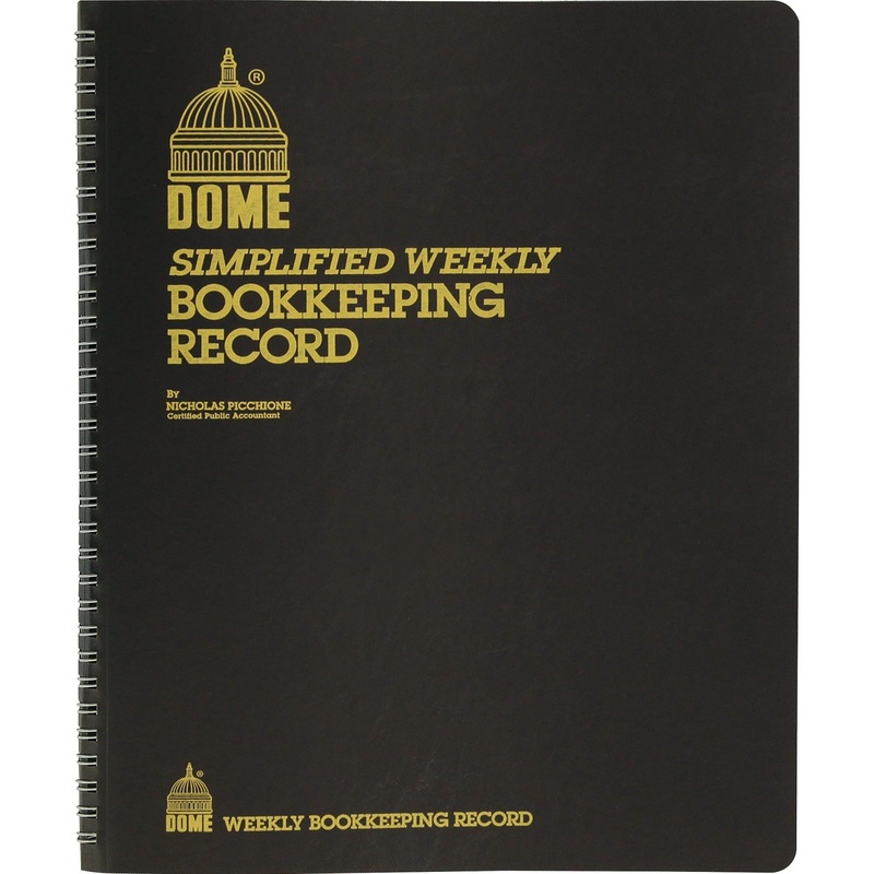 Dome Bookkeeping Record Book – DOM600