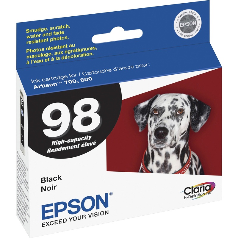 Epson Claria No. 98 Original Ink Cartridge – EPST098120S