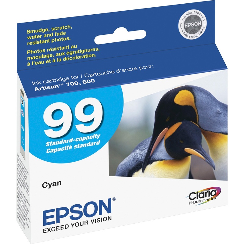 Epson Claria No. 99 Original Ink Cartridge – EPST099220S