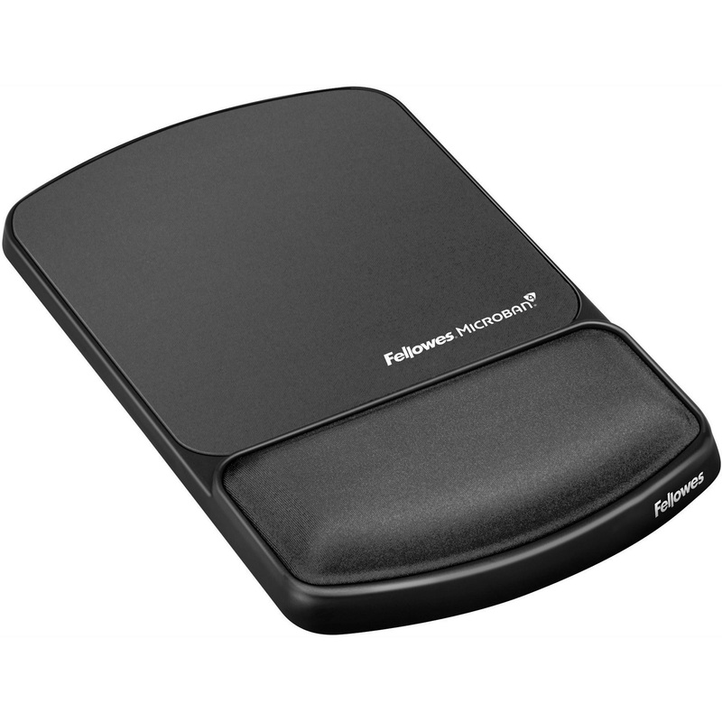 Fellowes Mouse Pad / Wrist Support with Microban Protection – FEL9175101