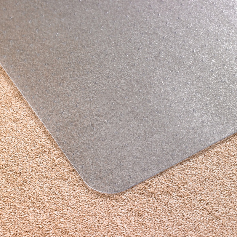 Floortex Cleartex Advantagemat Low Pile Carpet PVC Rectangluar Chair Mat – FLRPF1113425EV