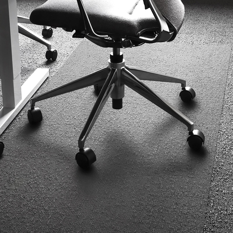 Floortex Cleartex Ultimat XXL All Carpet Piles Polycarbonate Rectangular Chair Mat – FLR1115020023ER