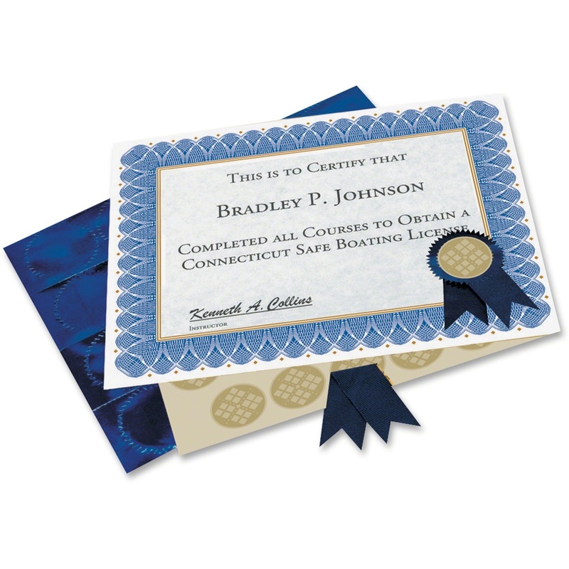Geographics Custom Print Award Certificates Kit – GEO47404