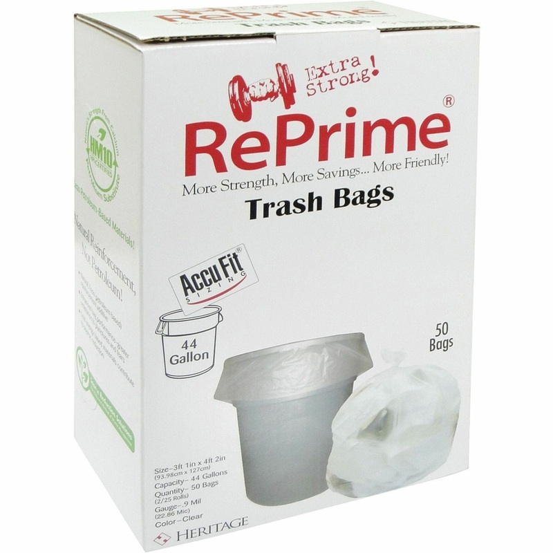 Heritage RePrime AccuFit 44-gal Can Liners – HERH7450TCRC1
