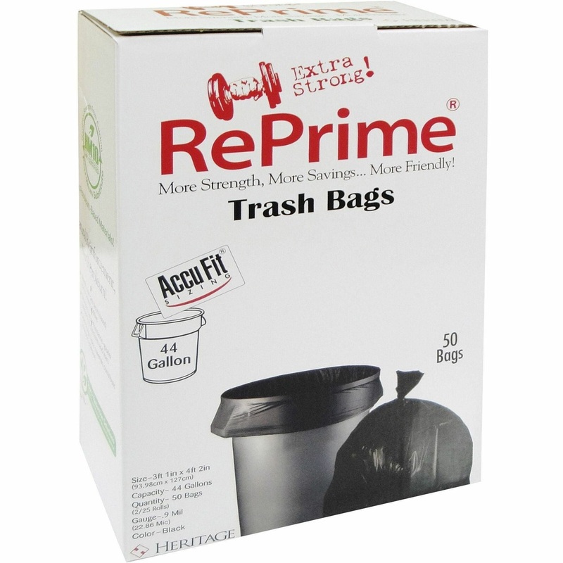 Heritage RePrime AccuFit 44-gal Can Liners – HERH7450TKRC1