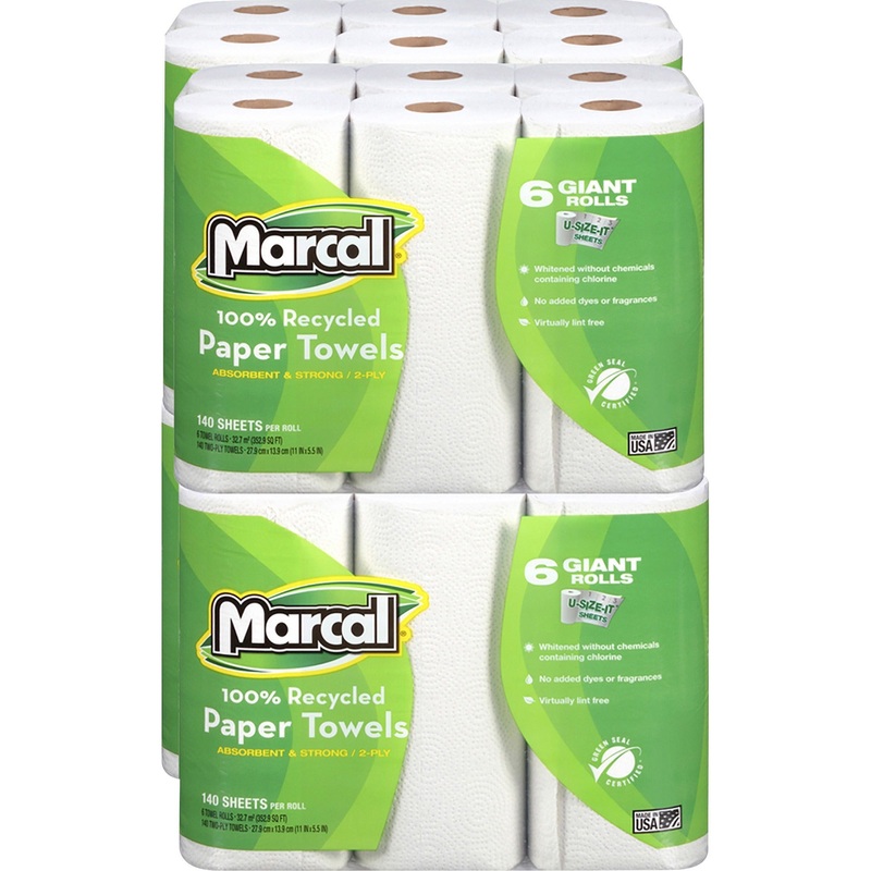 Marcal 100% Recycled, Giant Roll Paper Towels – MRC6181CT