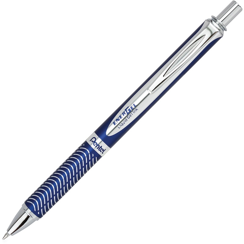 Pentel EnerGel Alloy Retractable Gel Pen – PENBL407CA