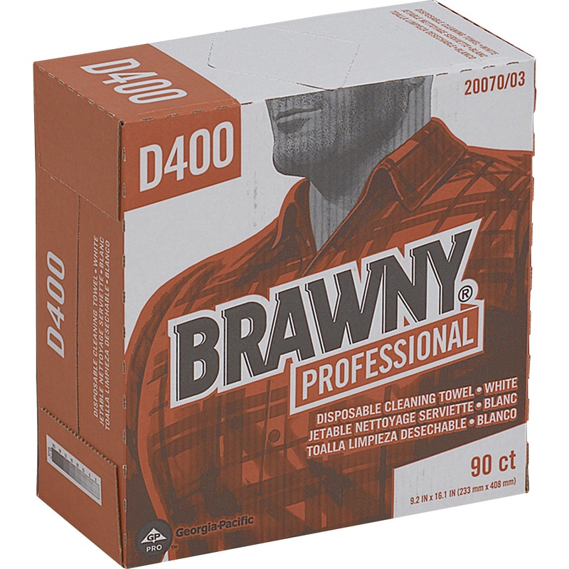 Brawny Professional D400 Disposable Cleaning Towels – GPC2007003
