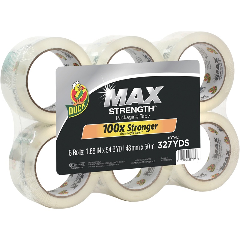 Duck Brand Brand Max Strength Packaging Tape – DUC241513