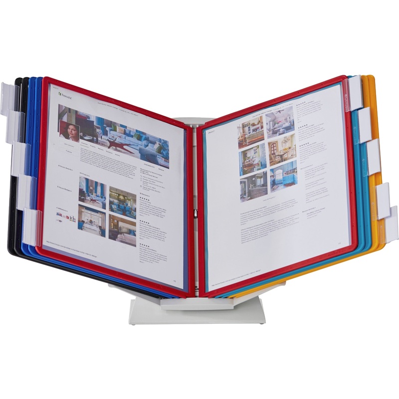 DURABLE VARIO Rotatable Desktop/Wall Mount Pro Reference Display System – DBL551500