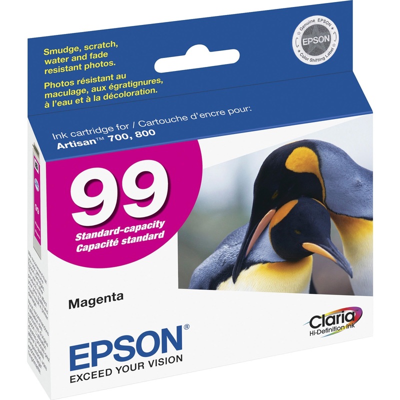 Epson Claria No. 99 Original Ink Cartridge – EPST099320S