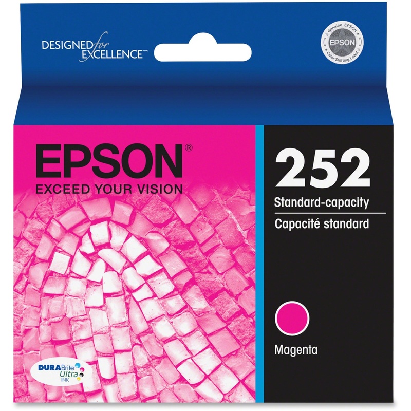 Epson DURABrite Ultra T252320 Original Standard Yield Inkjet Ink Cartridge – Magenta – 1 Each – EPST252320S