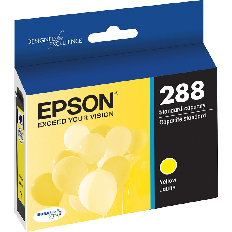 Epson DURABrite Ultra T288 Original Standard Yield Inkjet Ink Cartridge – Yellow – 1 Each – EPST288420S