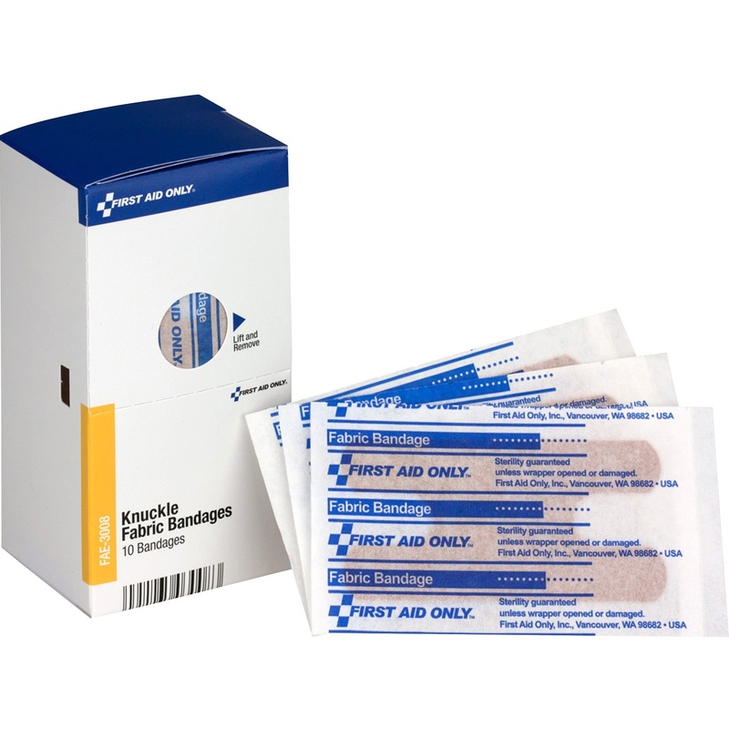 First Aid Only Fabric Knuckle Bandages – FAOFAE3008