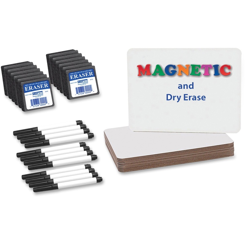 Flipside Magnetic Dry Erase Board Set Class Pack – FLP21004