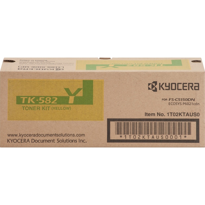 Kyocera TK-582Y Original Toner Cartridge – KYOTK582Y
