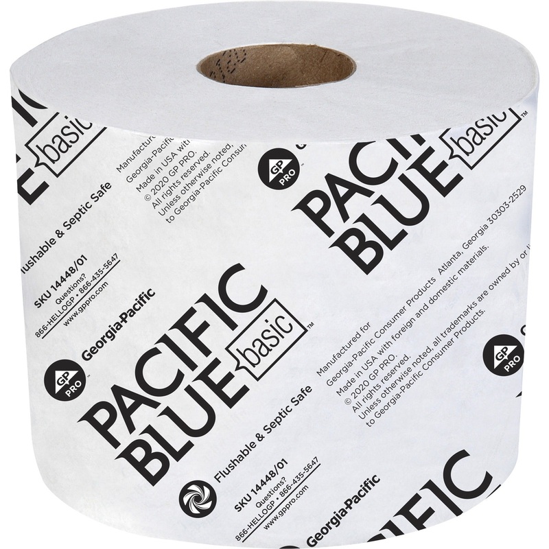 Pacific Blue Basic Standard Roll Toilet Paper – GPC1444801