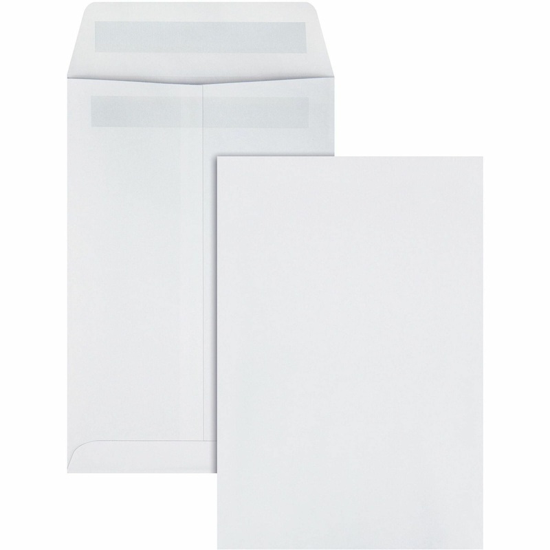 Quality Park 6 x 9 Catalog Mailing Envelopes with Redi-Seal Self-Seal Closure – QUA43117