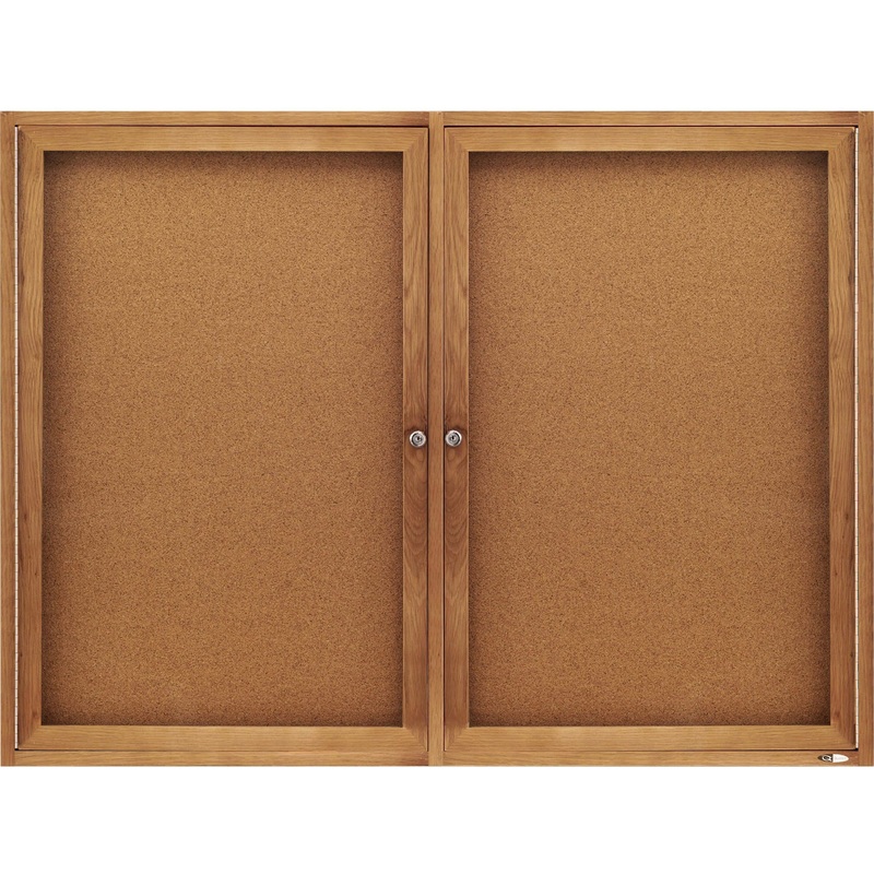 Quartet Enclosed Bulletin Board for Indoor Use – QRT364