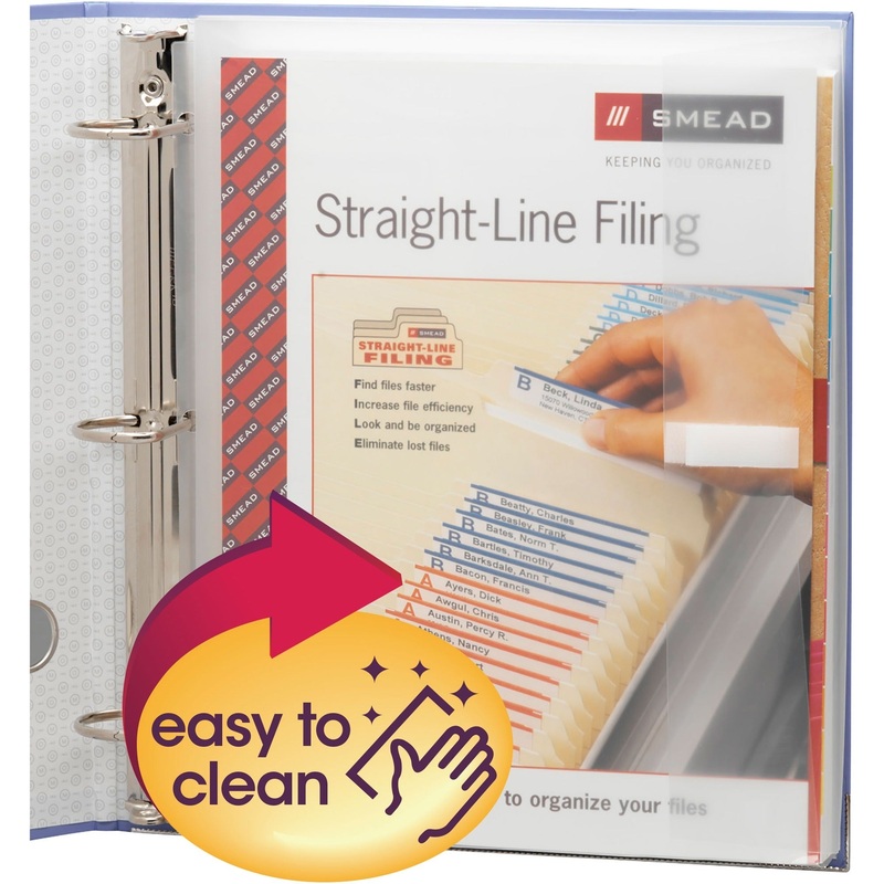 Smead 3-Hole Document Protector – SMD89500