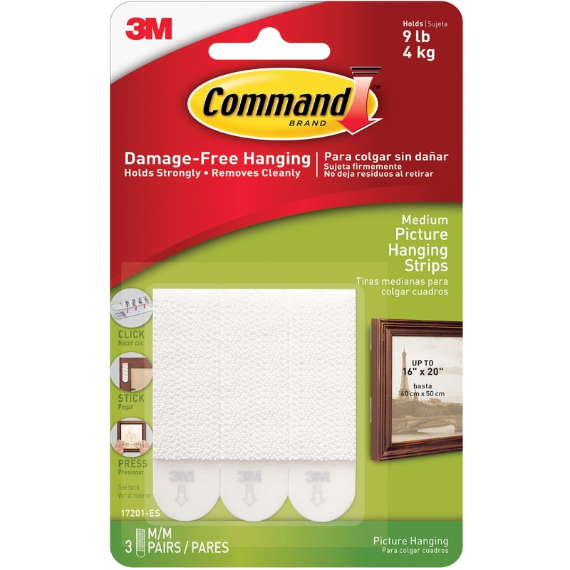 Command Medium Picture Hanging Strips – MMM17201ES