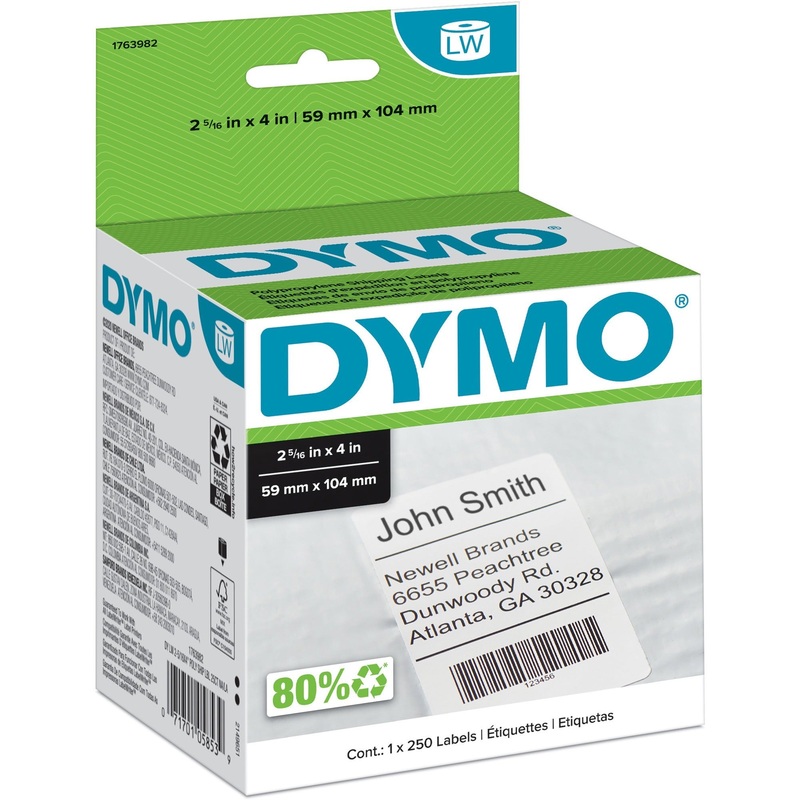 Dymo Permanent Poly Shipping Labels – DYM1763982