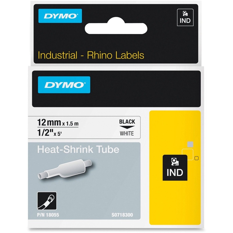 Dymo White Heat Shrink Tube – DYM18055