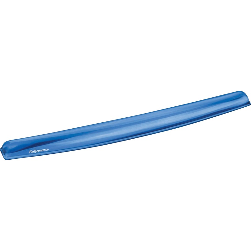 Fellowes Gel Wrist Rest – Crystals, Blue – FEL91137