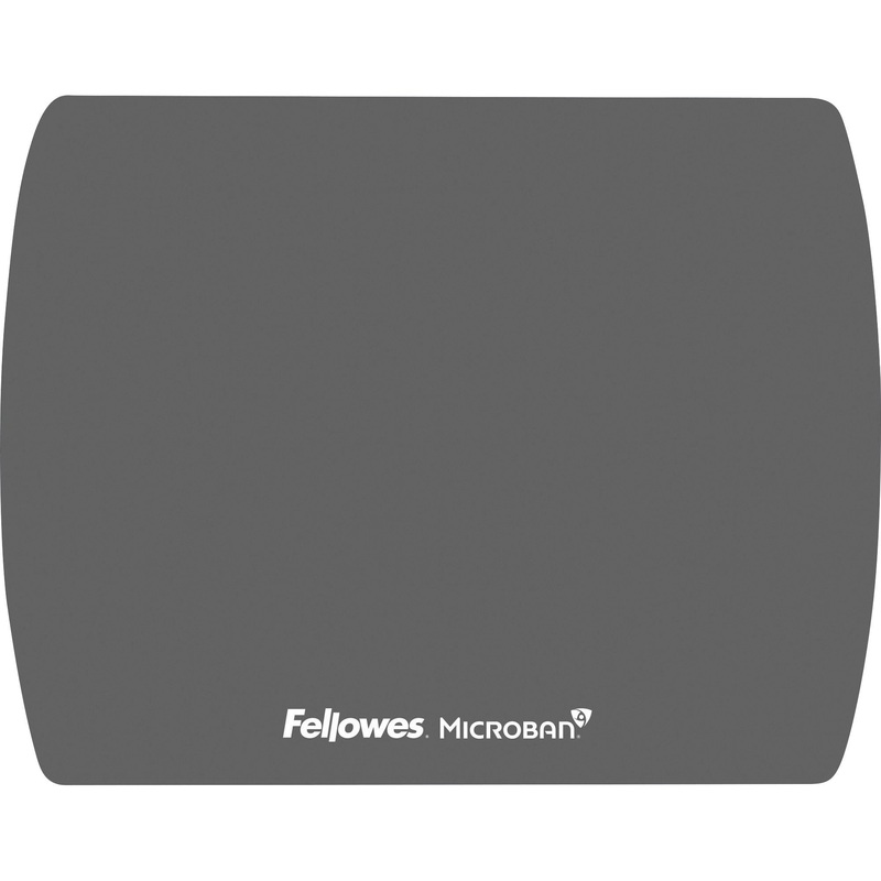 Fellowes Microban Ultra Thin Mouse Pad – Graphite – FEL5908201