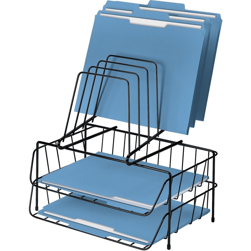Fellowes Wire Double Tray with Step File – FEL72391