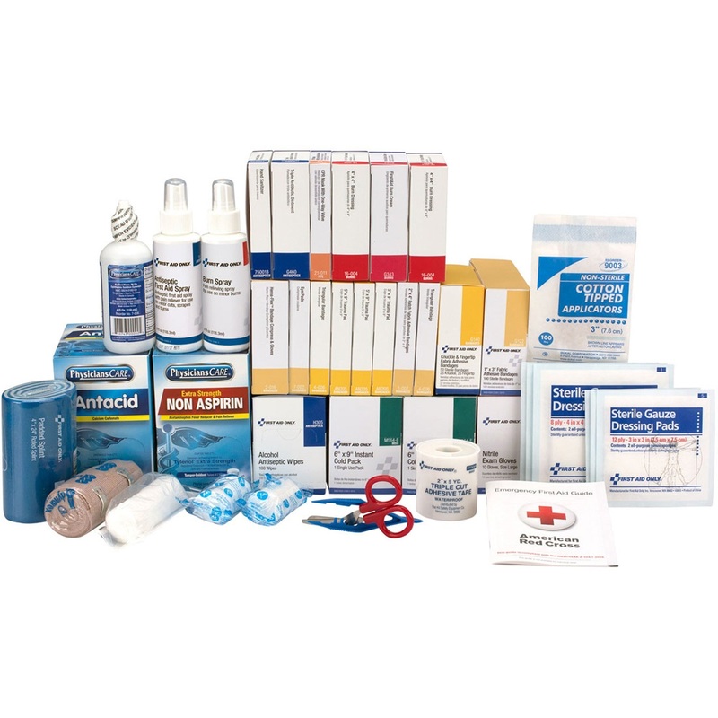 First Aid Only 3-Shelf First Aid Refill with Medications – ANSI Compliant – FAO90623