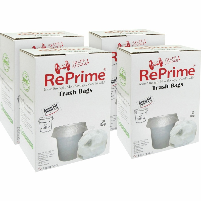 Heritage RePrime AccuFit 44-gal Can Liners – HERH7450TCRC1CT