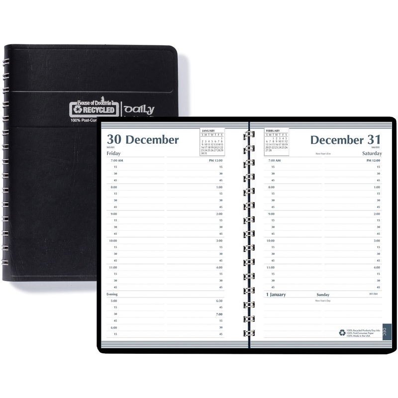 House of Doolittle Quarter-hourly Appointment Daily Planner – HOD28802
