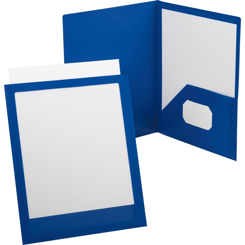 Oxford ViewFolio Letter Pocket Folder – OXF57441