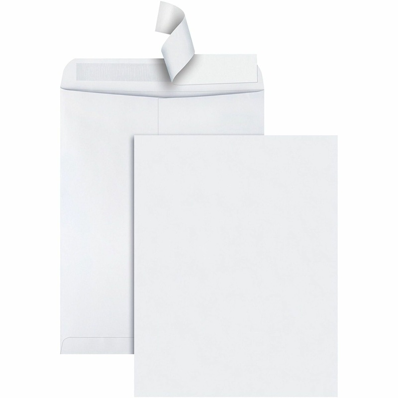 Quality Park 12 x 15-1/2 Catalog Mailing Envelopes with Redi-Strip Self-Seal Closure – QUA44082