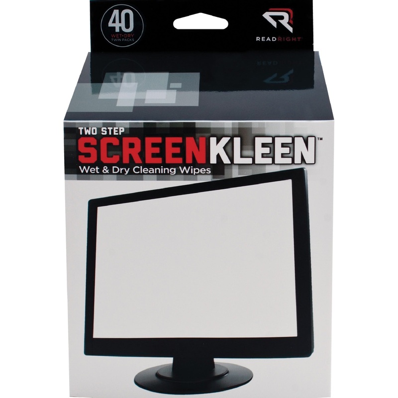 Read Right Kleen & Dry Screen Cleaners – REARR1305